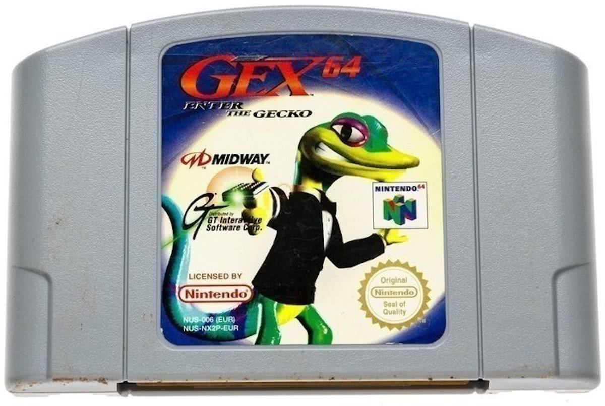 Gex 64 Enter the Gecko - Nintendo 64 [N64] Game PAL